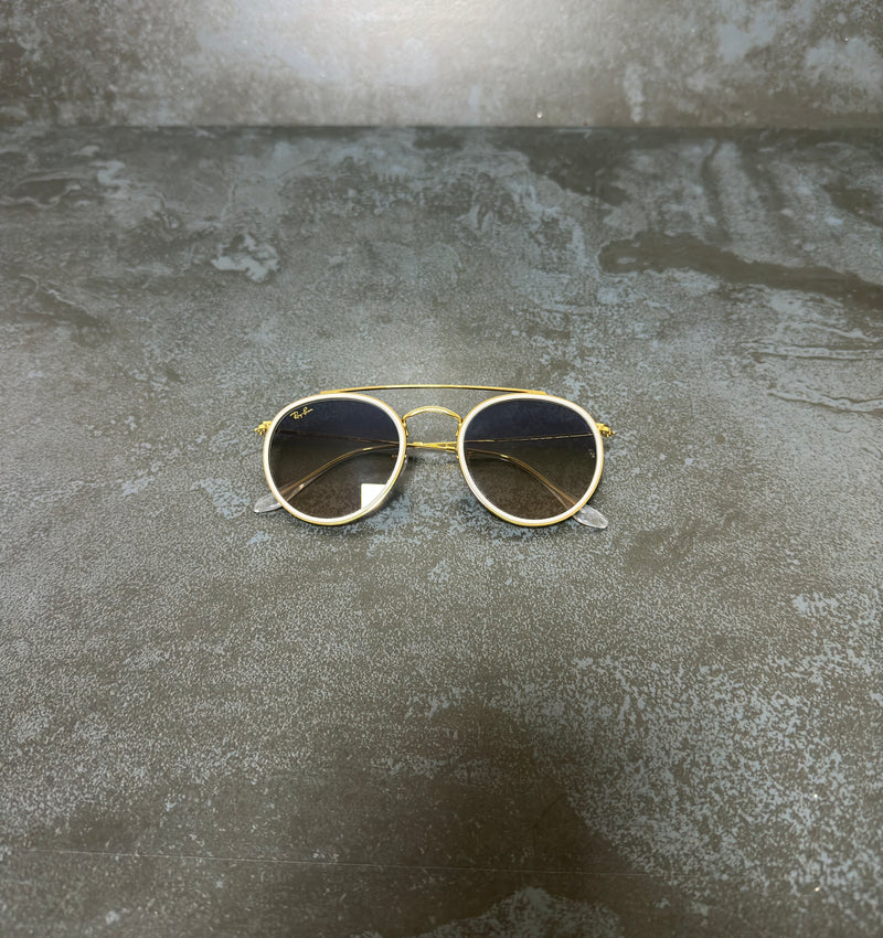 RAY-BAN ROUND DOUBLE BRIDGE OURO